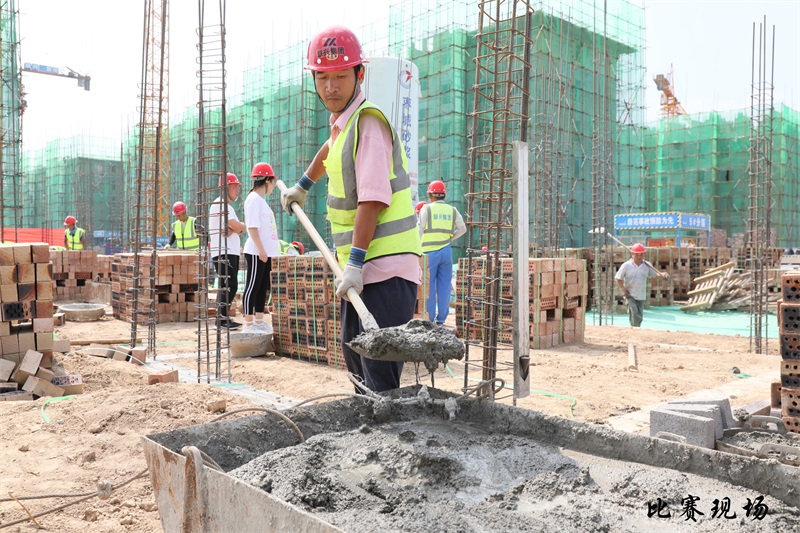 聯(lián)興建筑公司“亮絕活 提技能”砌筑技能大賽圓滿成功