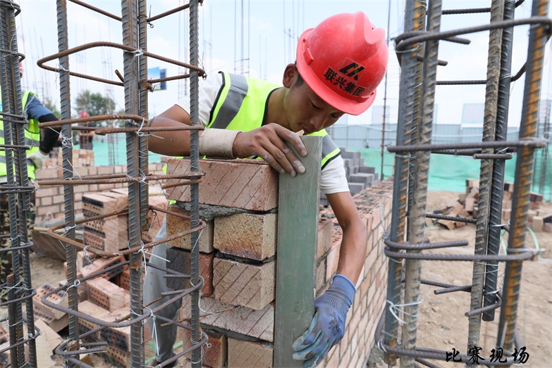聯(lián)興建筑公司“亮絕活 提技能”砌筑技能大賽圓滿成功